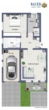 Grundriss - 2-Zimmer Wohnung mit Terrasse und Einzelgarage in Markelsheim