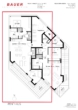 Grundriss - Wohnanlage „Alte Kelterei“ 3-Zimmer-Wohnung im Penthouse mit TG-Stellplatz in Weikersheim.