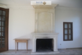 Offener Kamin aus Frankreich - Altes Pfarrhaus mit Nebengebäude in Creglingen – Finsterlohr