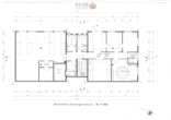 Grundriss Untergeschoss M1:100 - Repräsentatives Bürogebäude mit großzügiger heller Raumaufteilung in Blaufelden